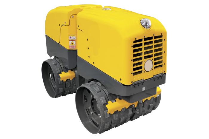 yellow trench roller